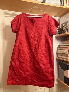 Haat Cotton short stitch design mini dress with pockets